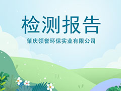 10月雨水检测报告-肇庆领誉环保实业有限公司